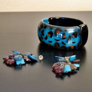 NINE WEST Bracelet & Earrings Set